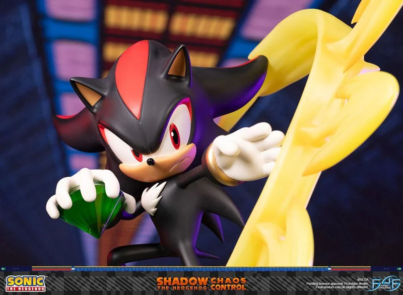 Sonic the Hedgehog Statue Shadow the Hedgehog Chaos Control