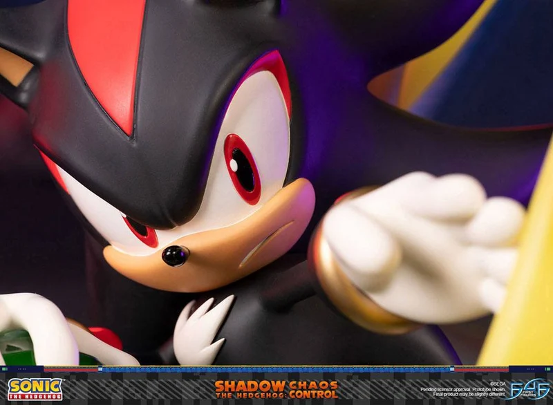 Sonic the Hedgehog Statue Shadow the Hedgehog Chaos Control