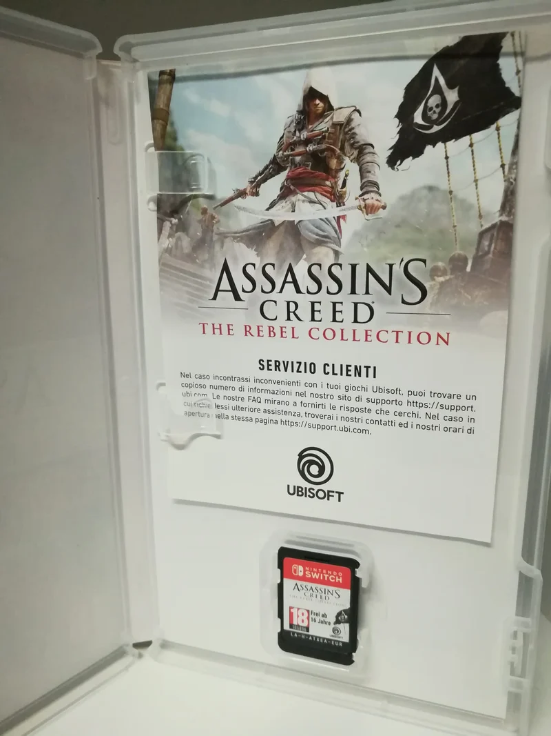 ASSASSIN'S CREED THE REBEL COLLECTION NINTENDO SWITCH (usato)(versione italiana)