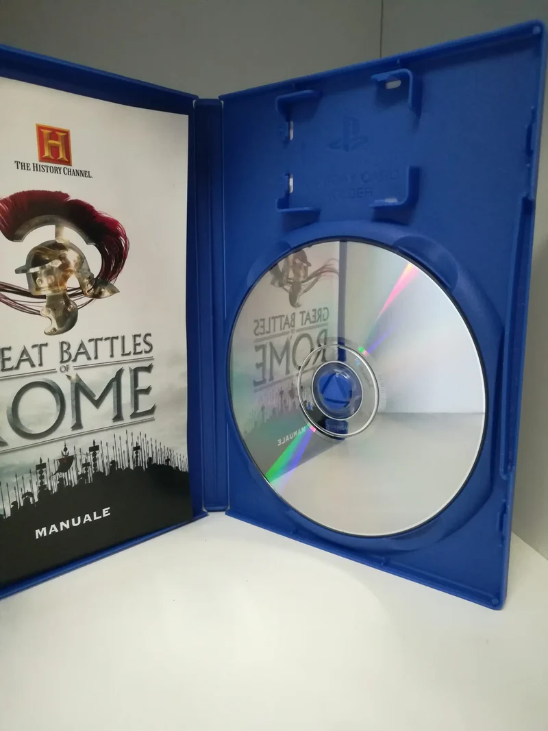 THE HISTORY CHANNEL GREAT BATTLES OF ROME PS2 (usato)versione italiana)