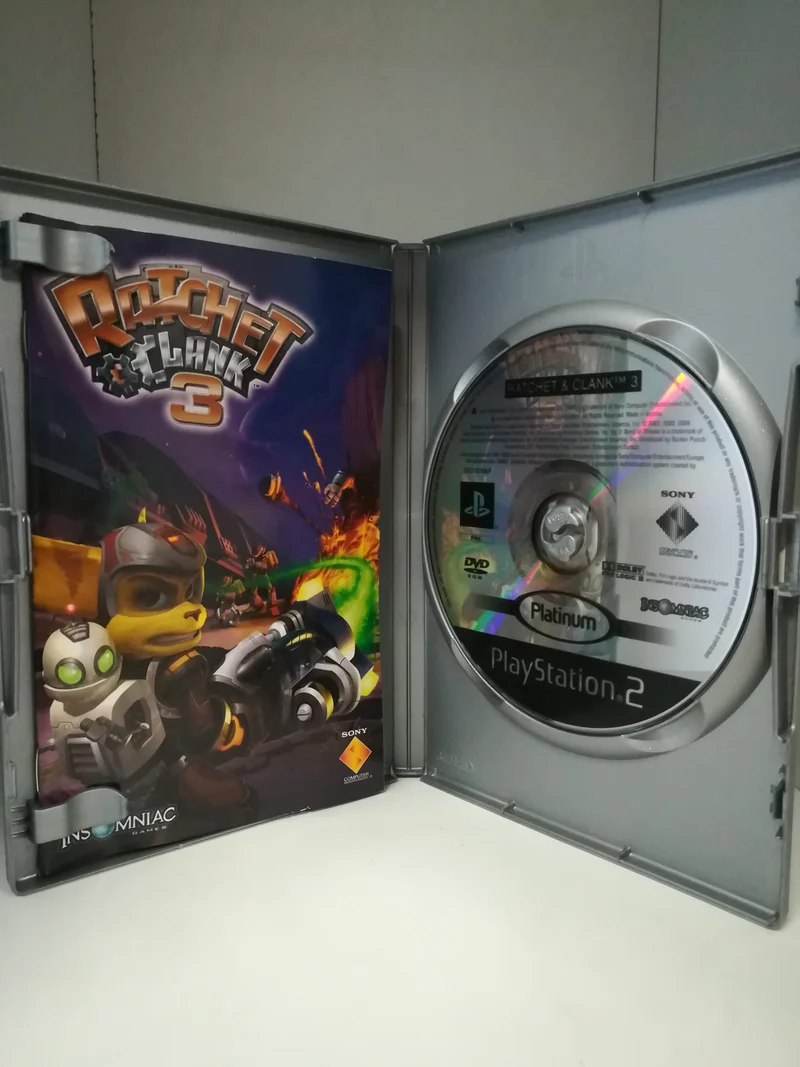 RATCHET E CLANK 3 PS2 (usato)(versione italiana)