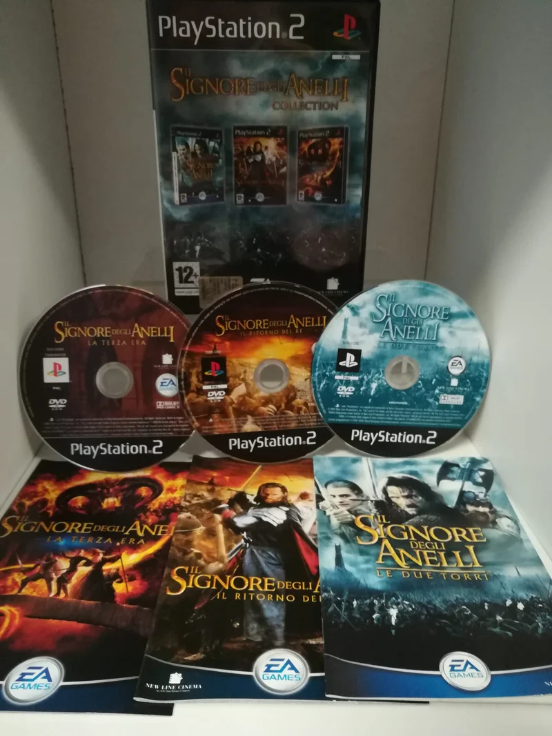IL SIGNORE DEGLI ANELLI COLLECTION PS2 (usato)(versione italiana)
