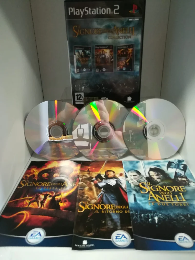 IL SIGNORE DEGLI ANELLI COLLECTION PS2 (usato)(versione italiana)