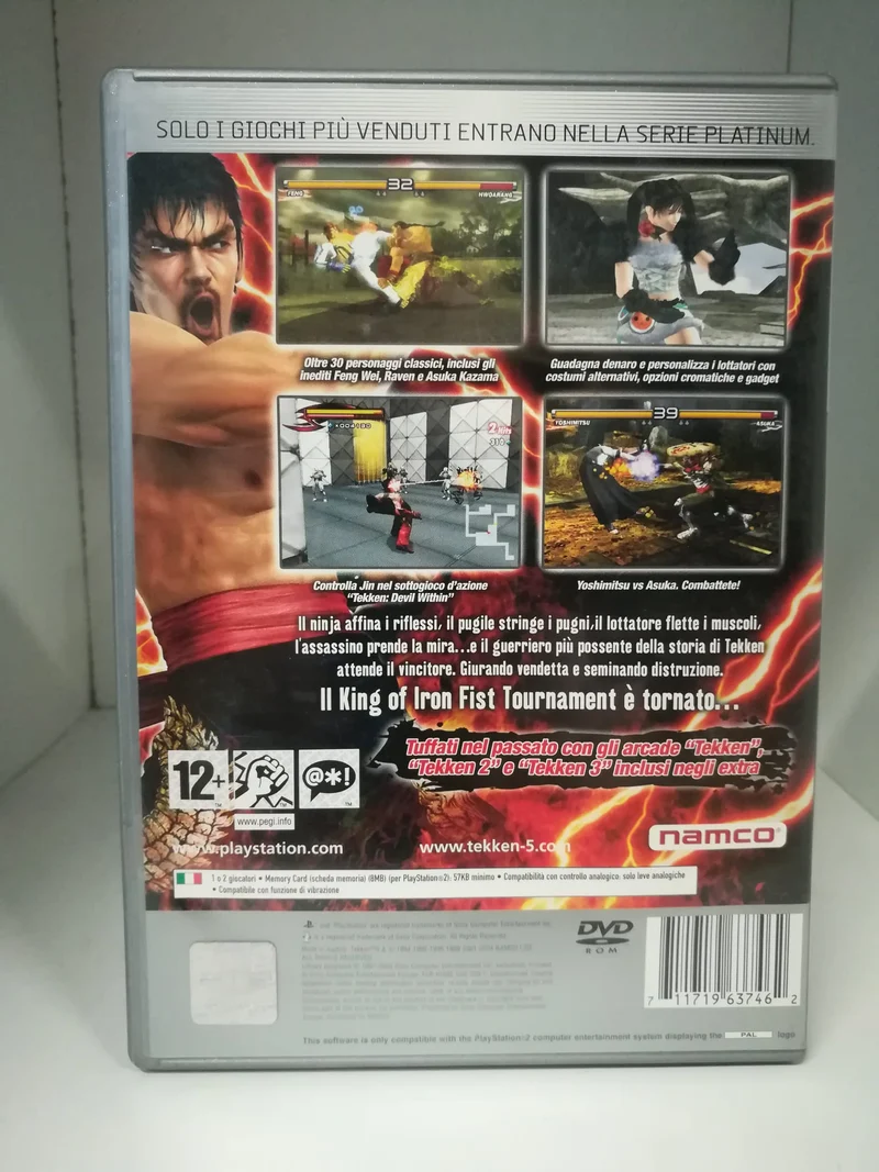 TEKKEN 5 PS2 (usato)