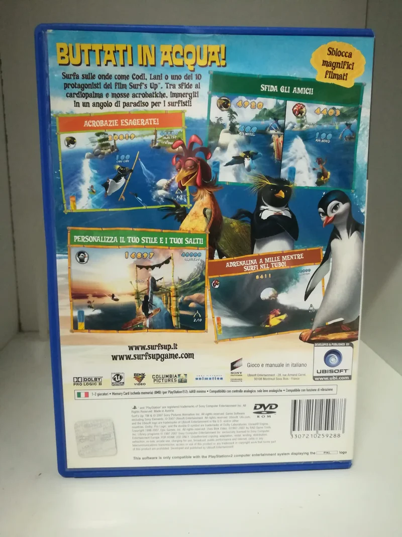 SURF'S UP I RE DELLE ONDE PS2 (usato)