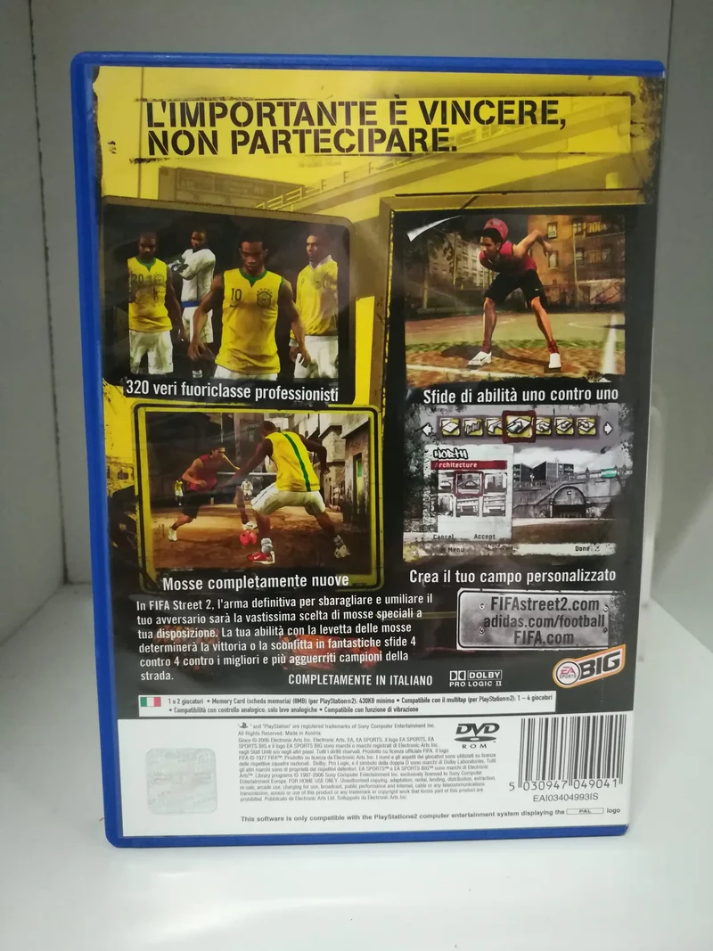 FIFA STREET 2 PS2 (usato)(completamente in italiano)