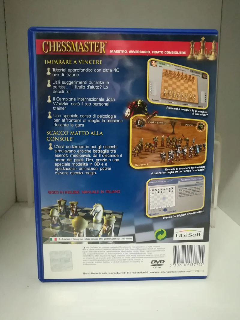CHESSMASTER PS2 (usato)