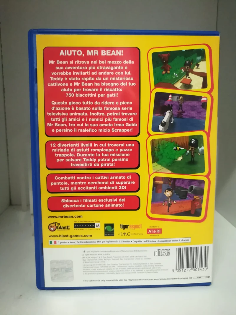 MR BEAN PS2 (usato)(versione italiana)
