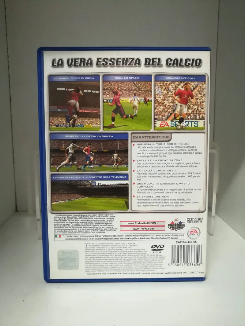 FIFA FOOTBALL 2005 (usato)(senza manuale)