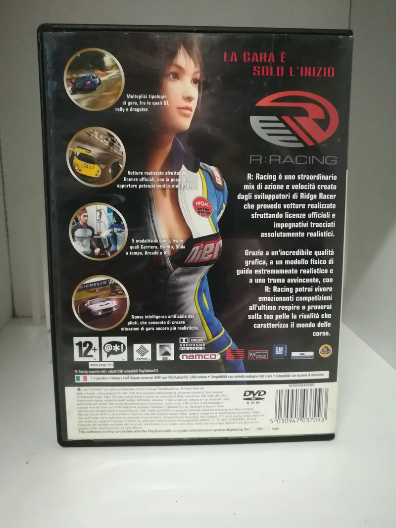 R: RACING PS2 (usato)(versione italiana)