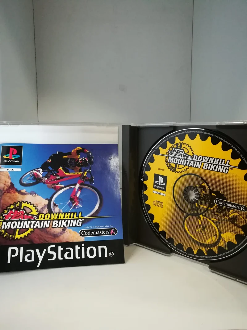 NO FEAR DOWNHILL MOUNTAIN BIKING PS1 (usato garantito)