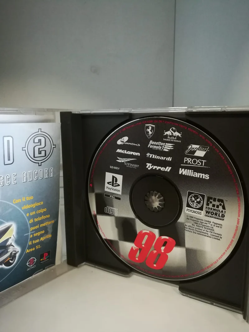 FORMULA 1 98 PS1 (usato garantito)(senza manuale)