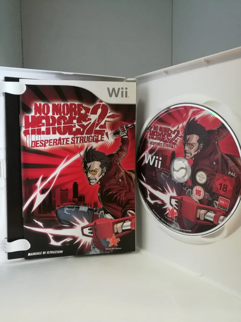 NO MORE HEROES 2 DESPERATE STRUGGLE NINTENDO WII (usato garantito)