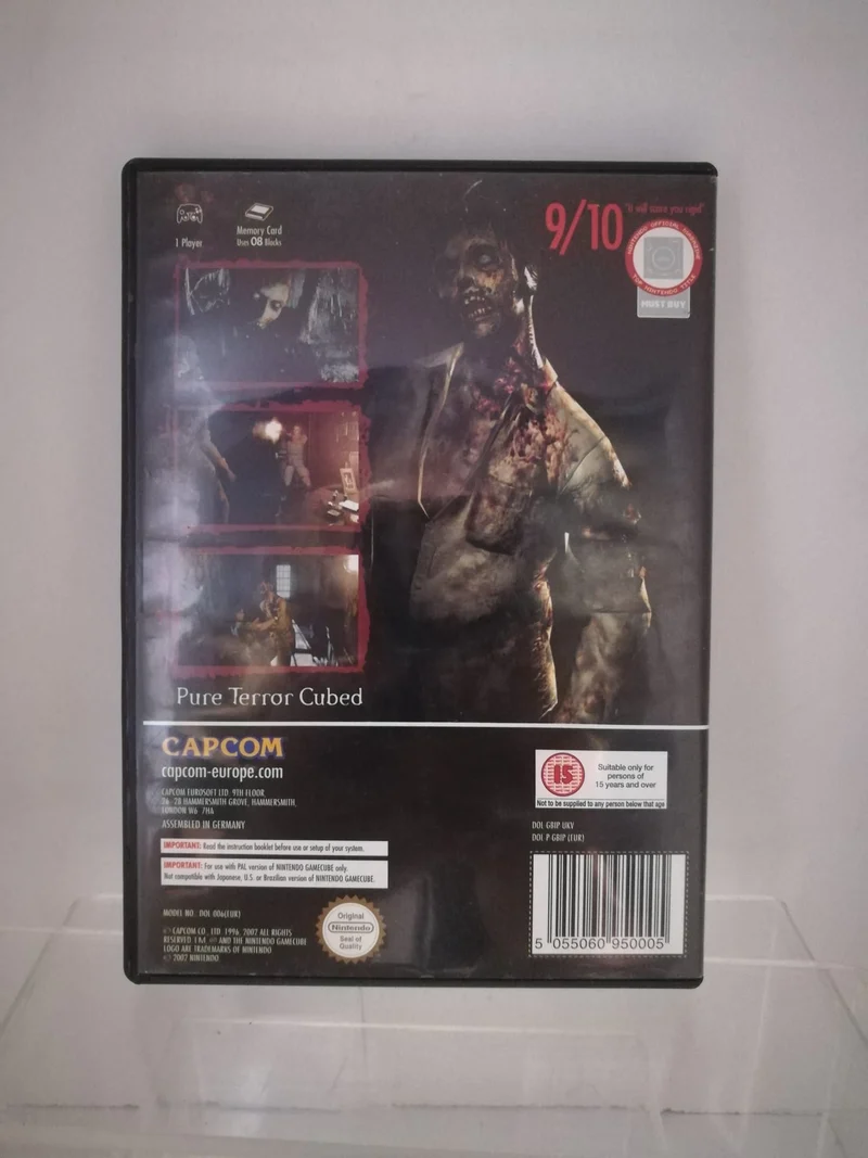 RESIDENT EVIL NINTENDO GAME CUBE (versione inglese)