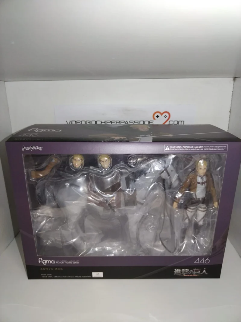 Attack on Titan Figma Action Figure Erwin Smith 15 cm