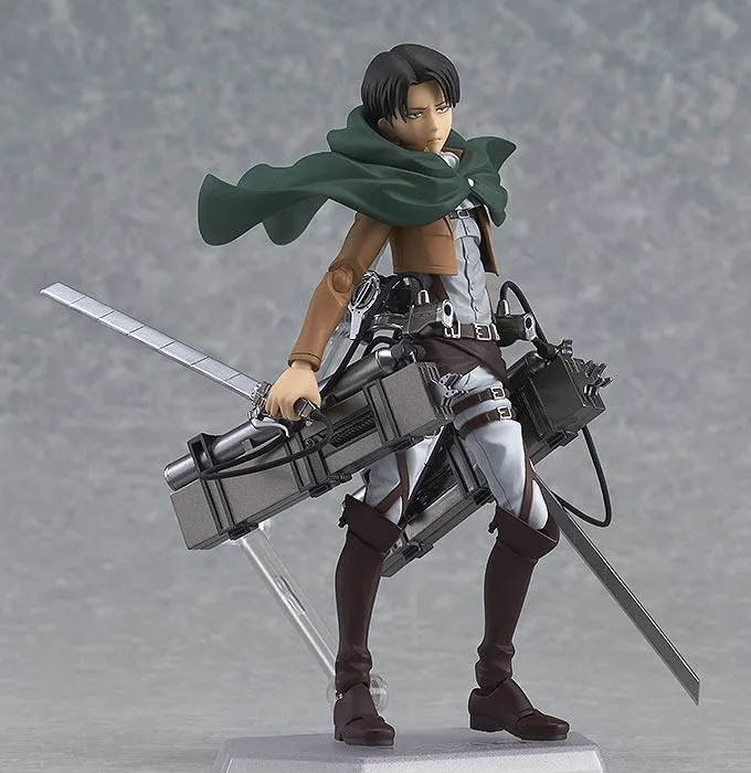 Attack on Titan Figma Action Figure Levi 14 cm
