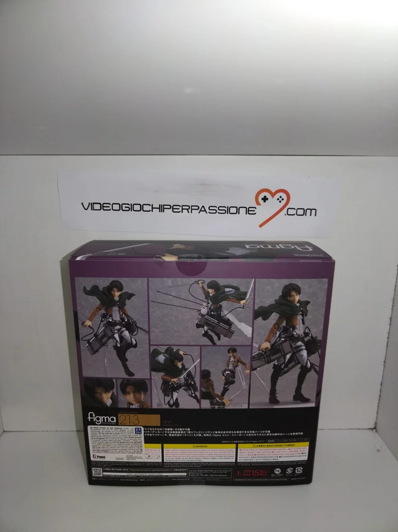 Attack on Titan Figma Action Figure Levi 14 cm