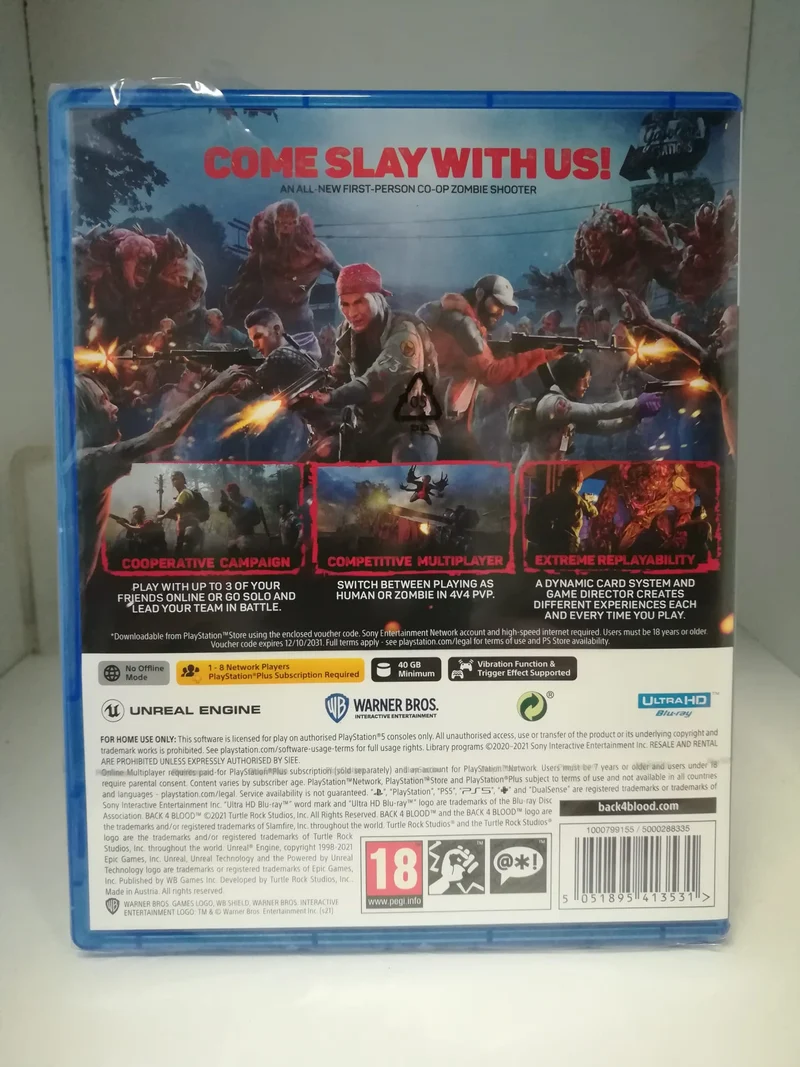 Back 4 Blood Playstation 5 Edizione Europea