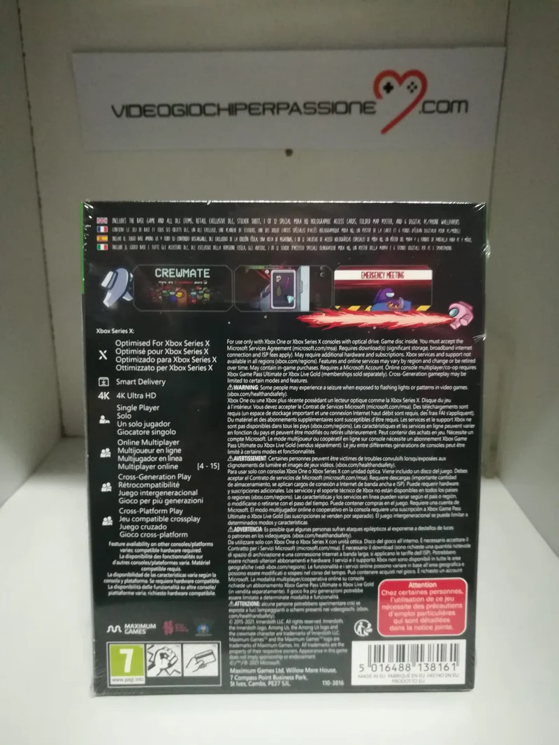 Among Us Crewmate Edition - Xbox One - Xbox Serie X Edizione Europea