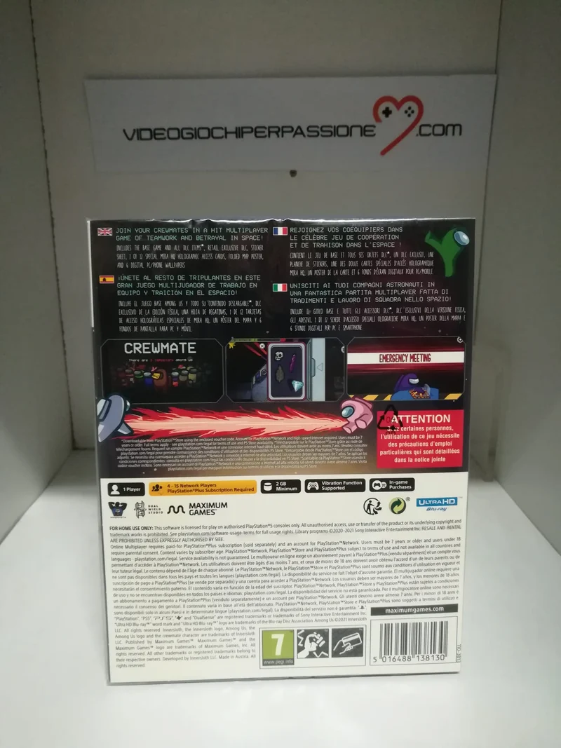 Among Us Crewmate Edition - Playstation 5 Edizione Europea