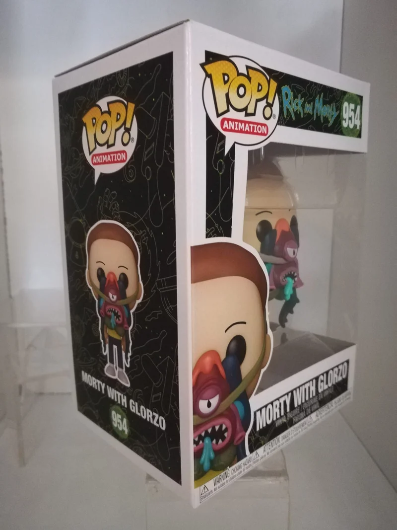 POP! FUNKO RICK AND MORTY 954 MORTY WITH GLORZO
