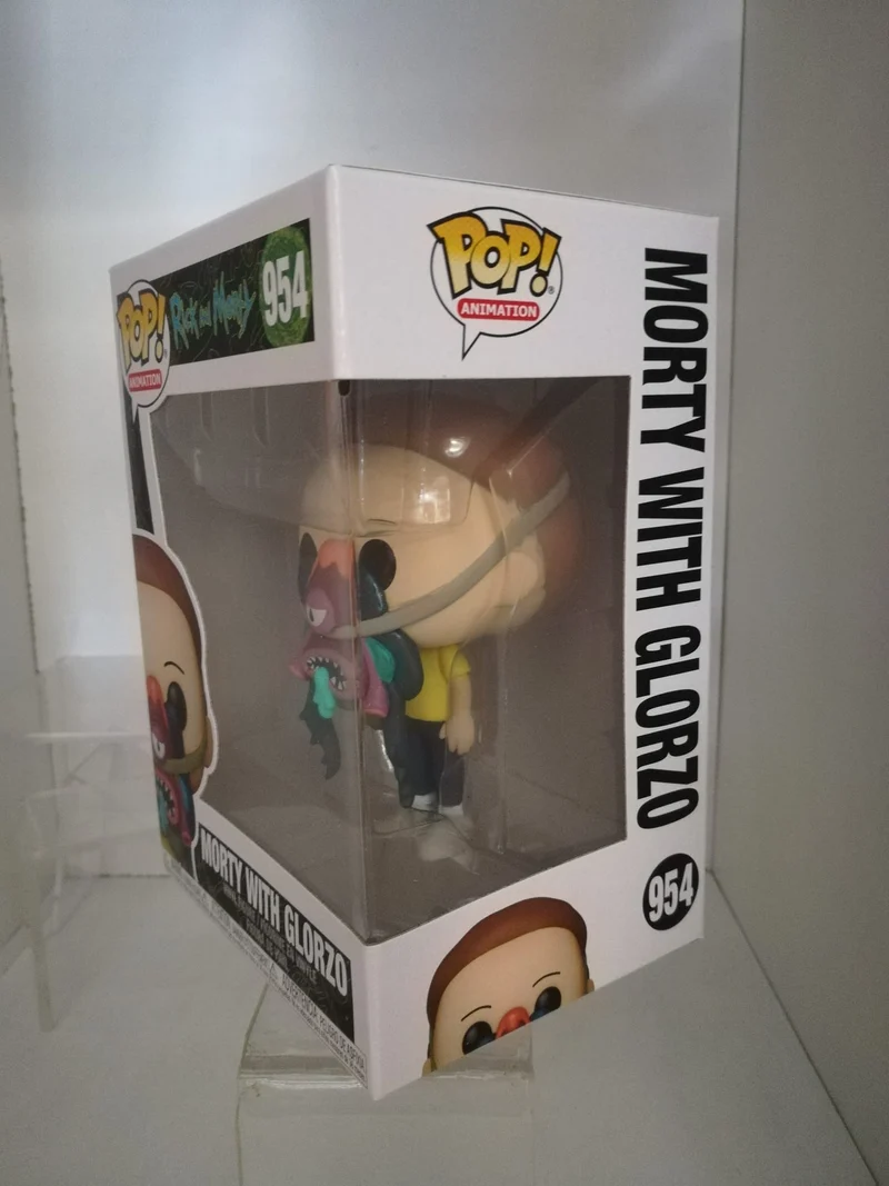 POP! FUNKO RICK AND MORTY 954 MORTY WITH GLORZO