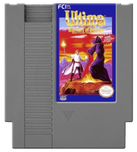Ultima Warriors of Destiny - Nintendo NES