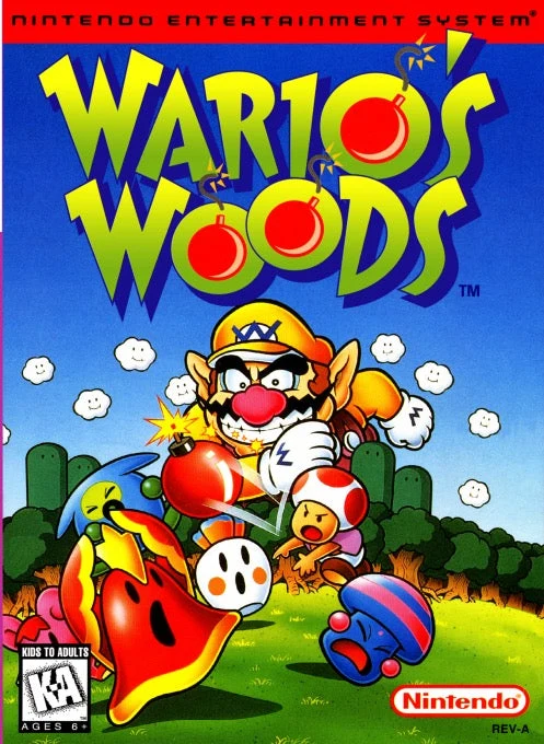 Wario's Woods - Nintendo NES