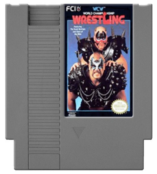 WCW World Championship Wrestling - Nintendo NES
