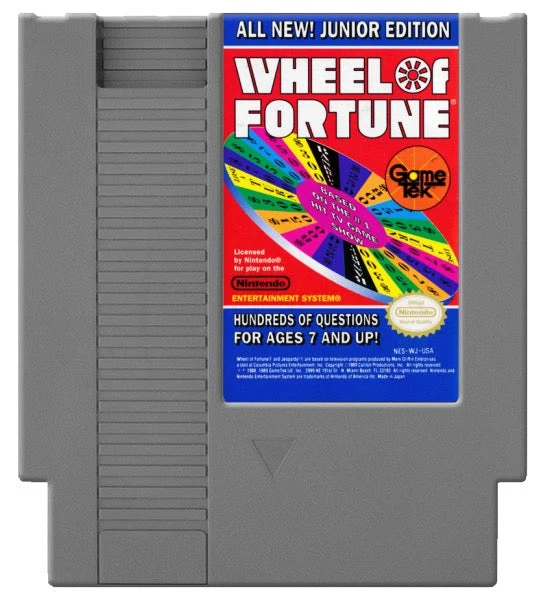 Wheel of Fortune Junior Edition - Nintendo NES