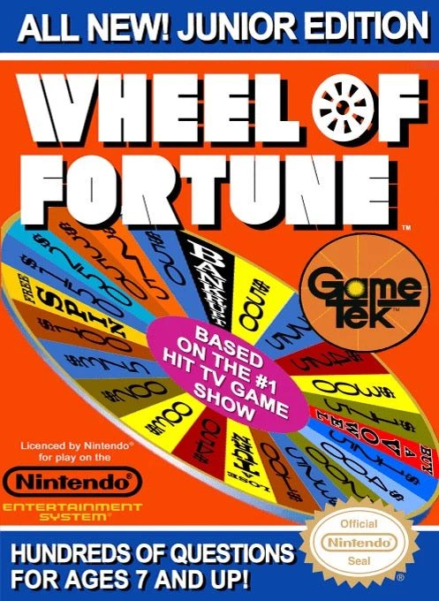 Wheel of Fortune Junior Edition - Nintendo NES