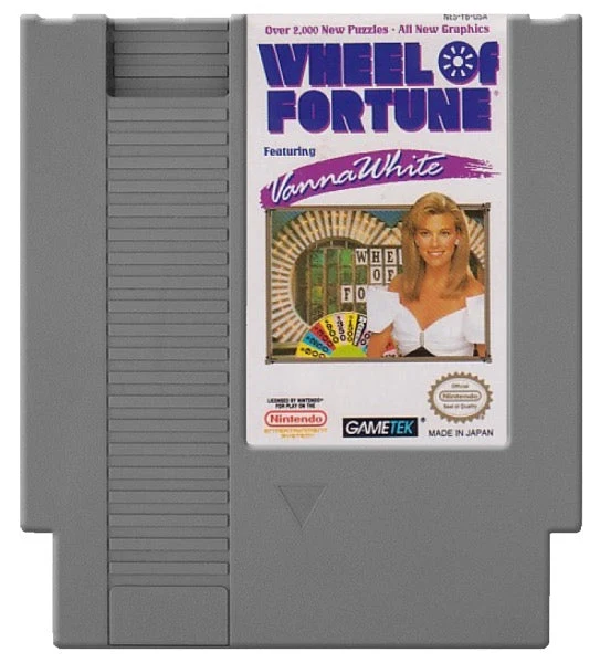Wheel of Fortune Featuring Vanna White - Nintendo NES