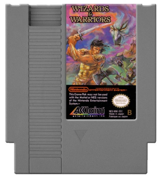 Wizards and Warriors - Nintendo NES
