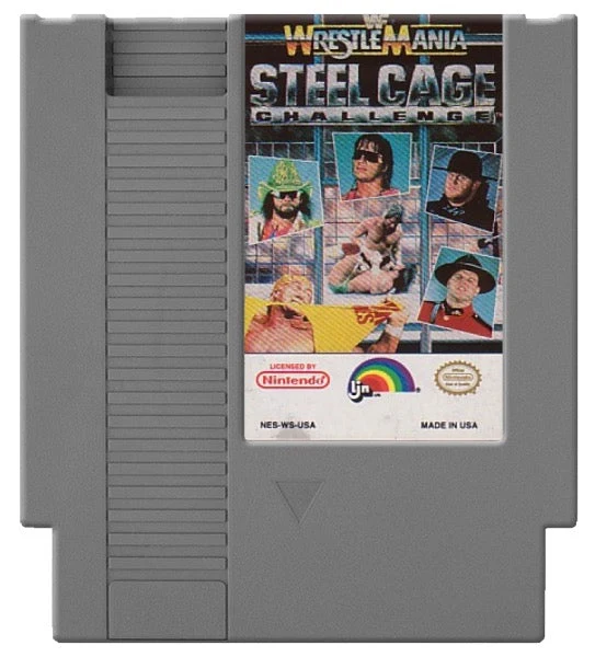 WWF Wrestlemania Steel Cage Challenge - Nintendo NES
