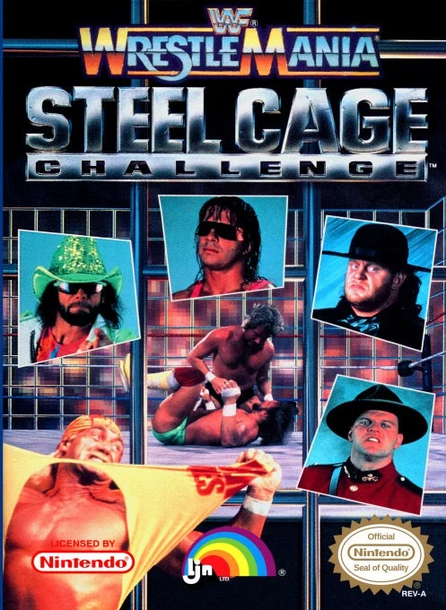 WWF Wrestlemania Steel Cage Challenge - Nintendo NES