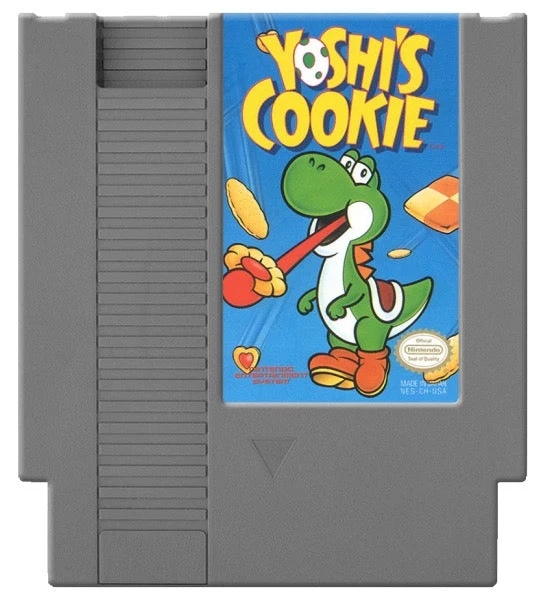 Yoshi's Cookie - Nintendo NES