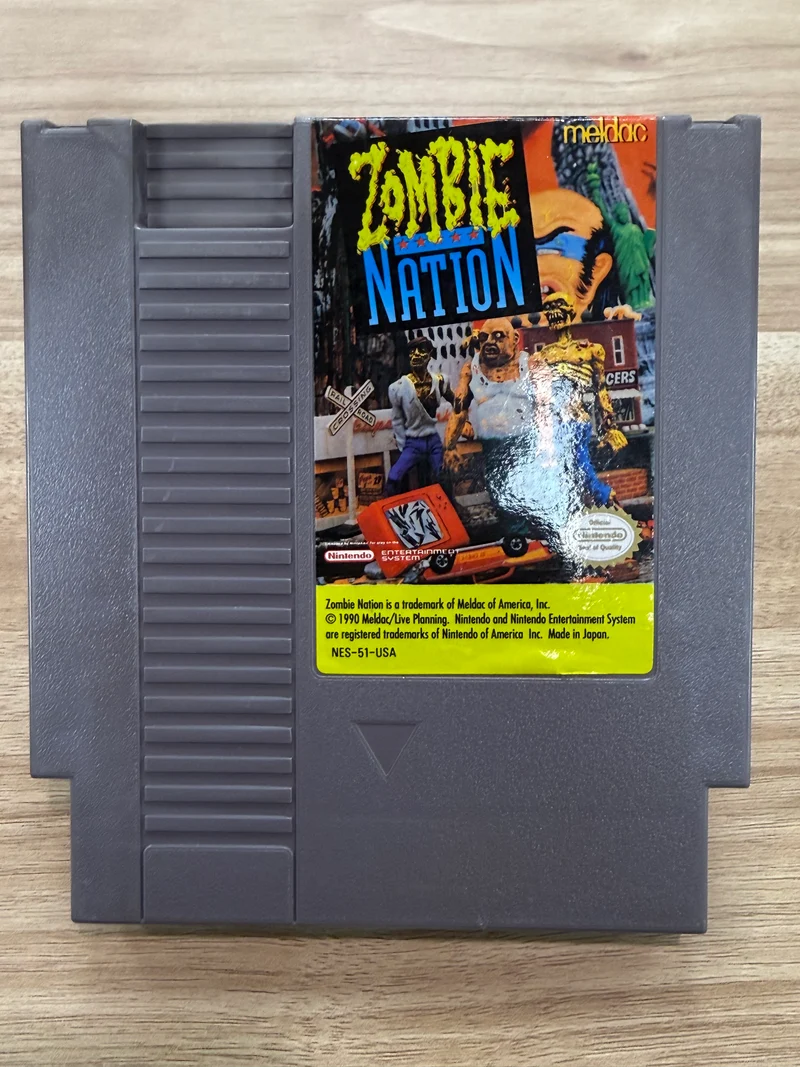Zombie Nation - Nintendo NES