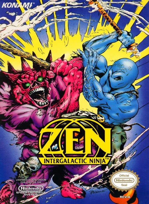 Zen Intergalactic Ninja - Nintendo NES