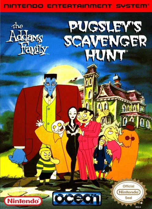 Addams Family Pugsley's Scavenger Hunt - Nintendo NES