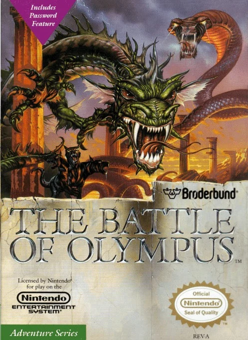 Battle of Olympus - Nintendo NES