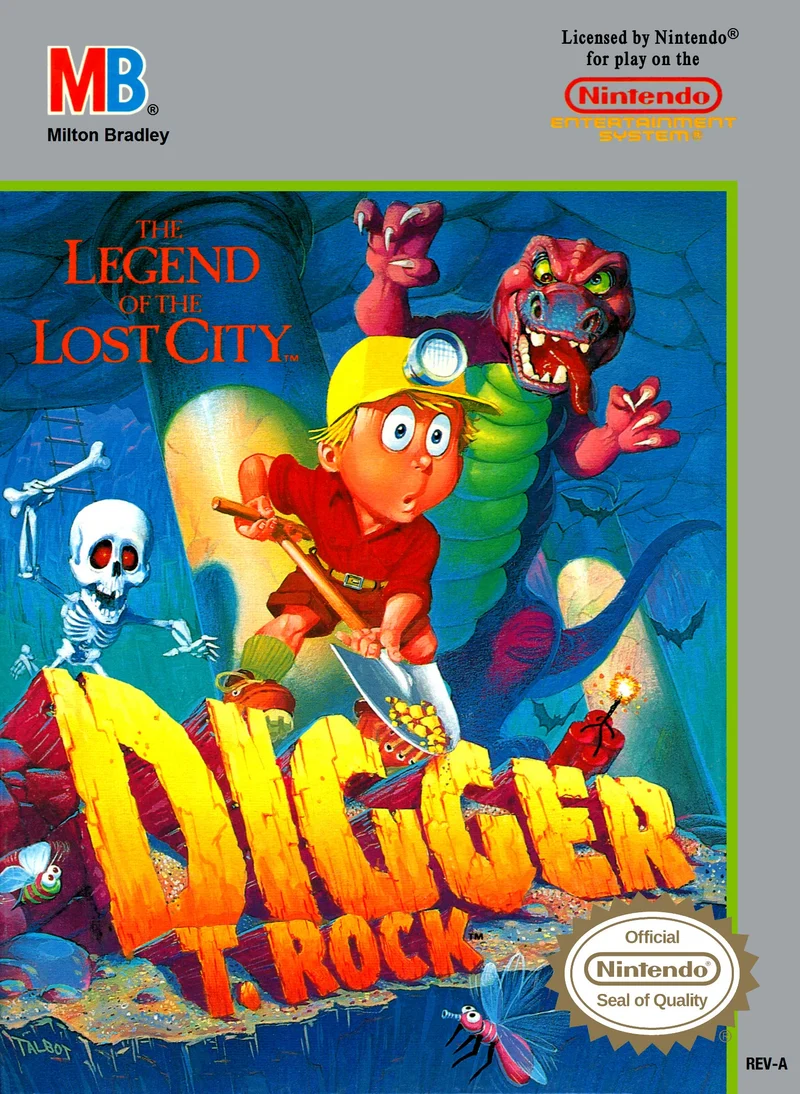 Digger T Rock - Nintendo NES