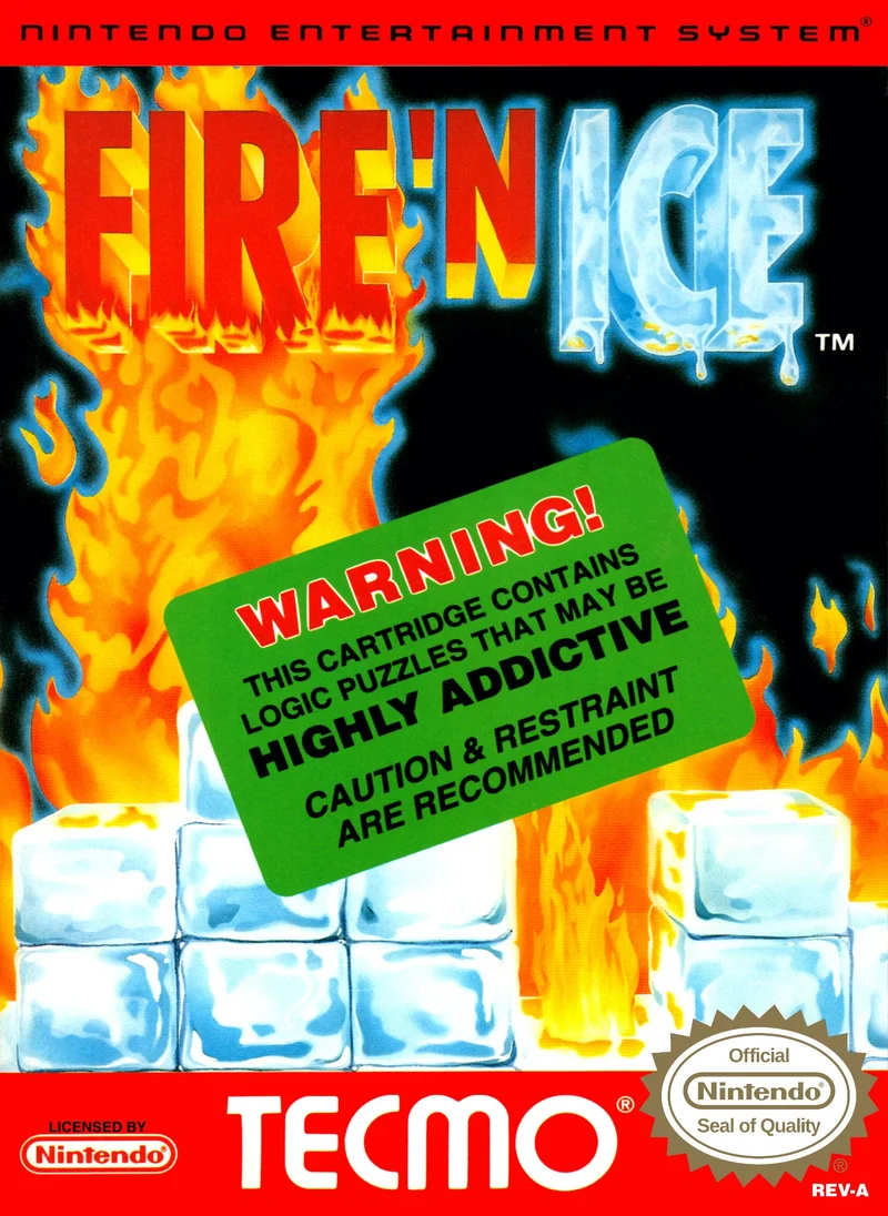 Fire 'N Ice - Nintendo NES