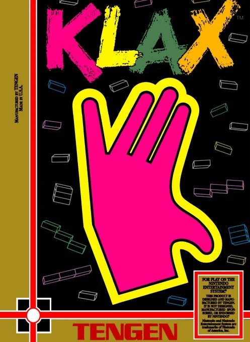Klax Tengen - Nintendo NES