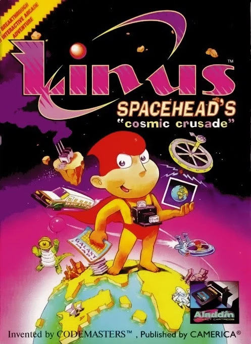 Linus Spacehead's Cosmic Crusade - Nintendo NES