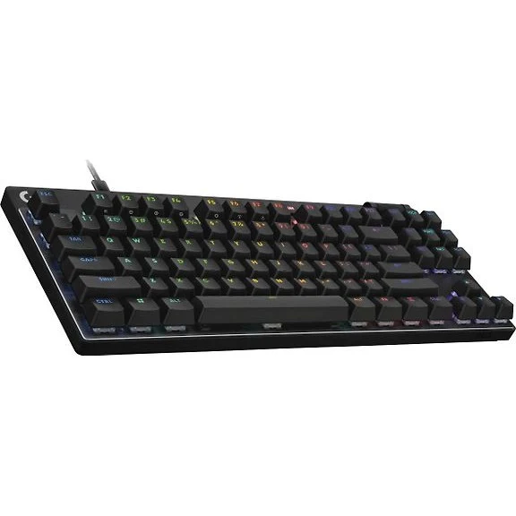 Logitech G Pro X TKL RAPID Wired Gaming Keyboard, Black