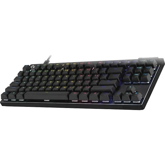 Logitech G Pro X TKL RAPID Wired Gaming Keyboard, Black