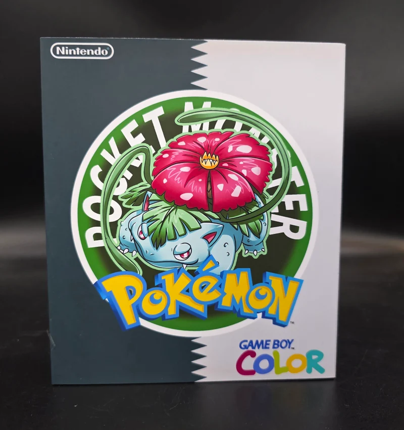 Nintendo Game Boy Color (GBC) Custom Venasaur Backlit Handheld Console