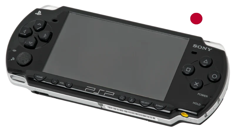 Sony PlayStation Portable PSP Black Model 1000 Handheld Console (Japanese)
