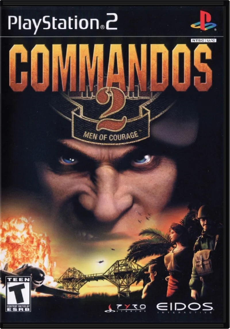 Commandos 2 Men of Courage - Sony PlayStation 2 (PS2)