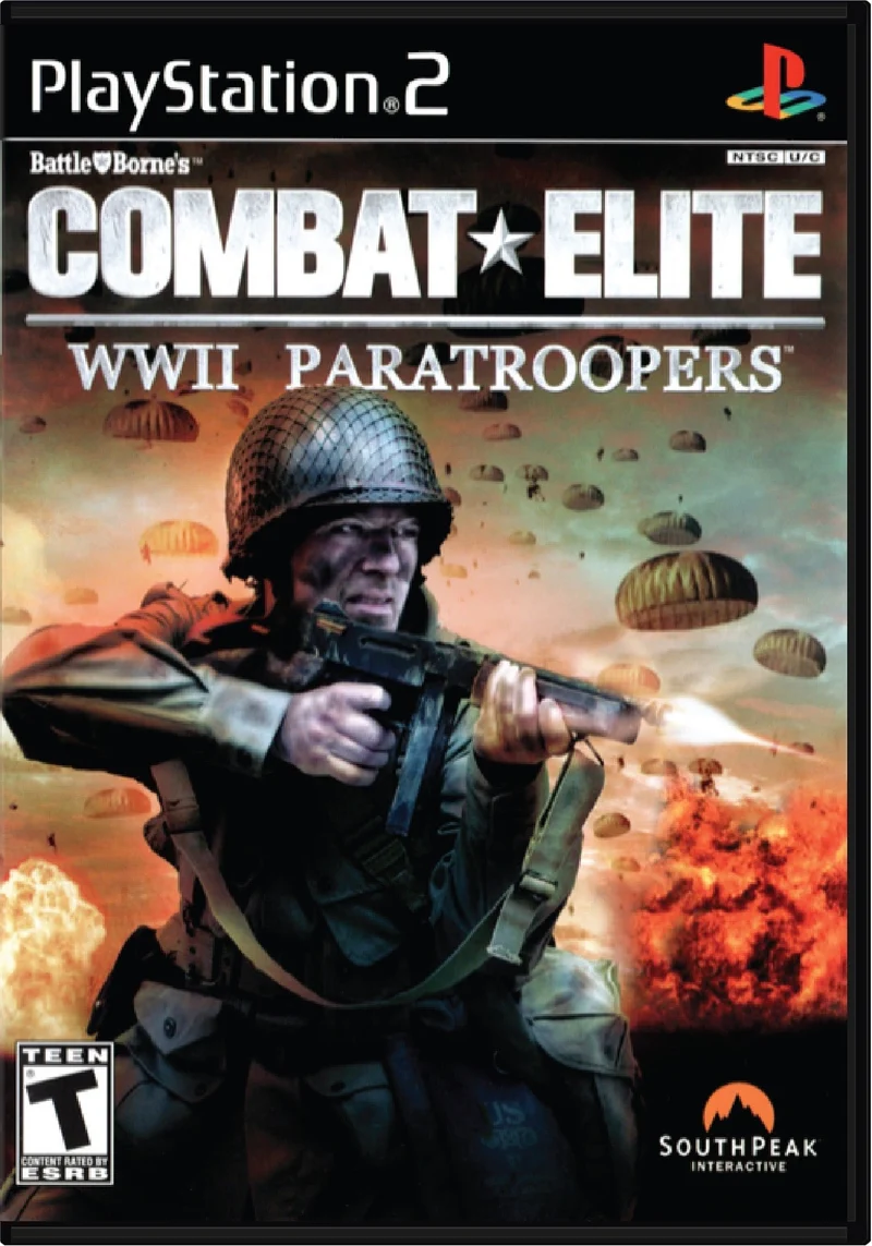 Combat Elite WWII Paratroopers - Sony PlayStation 2 (PS2)
